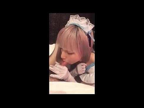 ❤️ Japanese Idol [mayuka], French maid costume, part 1, blowjob and jerk off with lotion ❤❌ Sex video sa amon ❌️